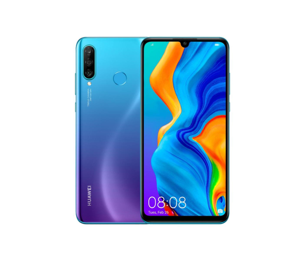 HUAWEI P30 Lite Niebieski - 480626 - zdjęcie